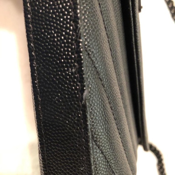 YSL Saint Laurent Black Monogram Bag - Picture 5 of 11